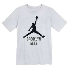 Brooklyn Nets Jordan Brand Preschool Essential Jumpman T-Shirt White