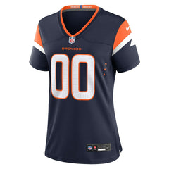 Nike Denver Broncos Women's Alternate Mile High Collection Custom Game Jersey Navy