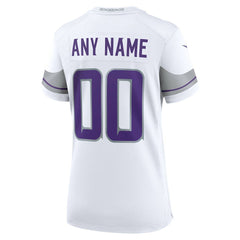 Nike Minnesota Vikings Women's Alternate Custom Game Jersey White