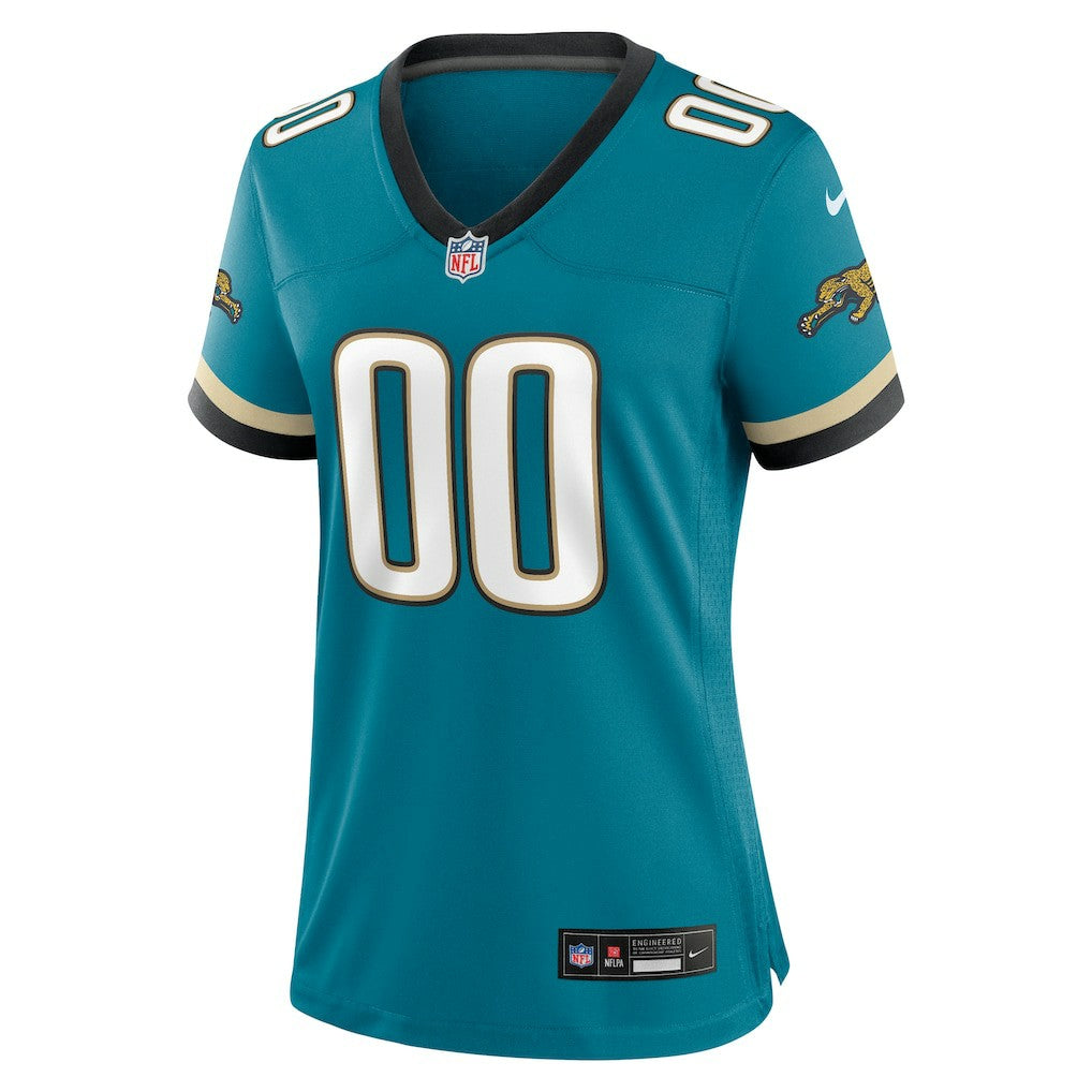 Nike Jacksonville Jaguars Women's Prowler Throwback Custom Game Jersey Teal