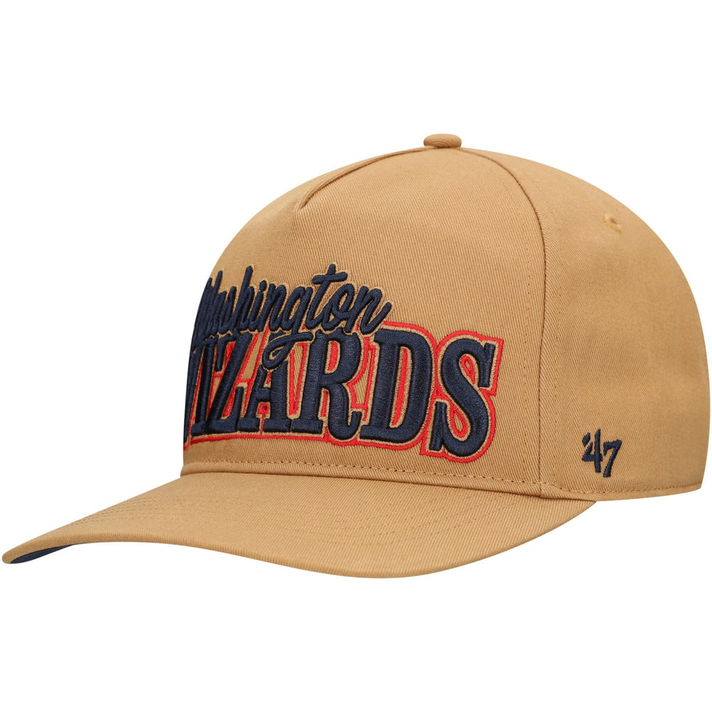 Washington Wizards '47 Barnes Hitch Adjustable Hat Tan | 47 brand Lifestyle