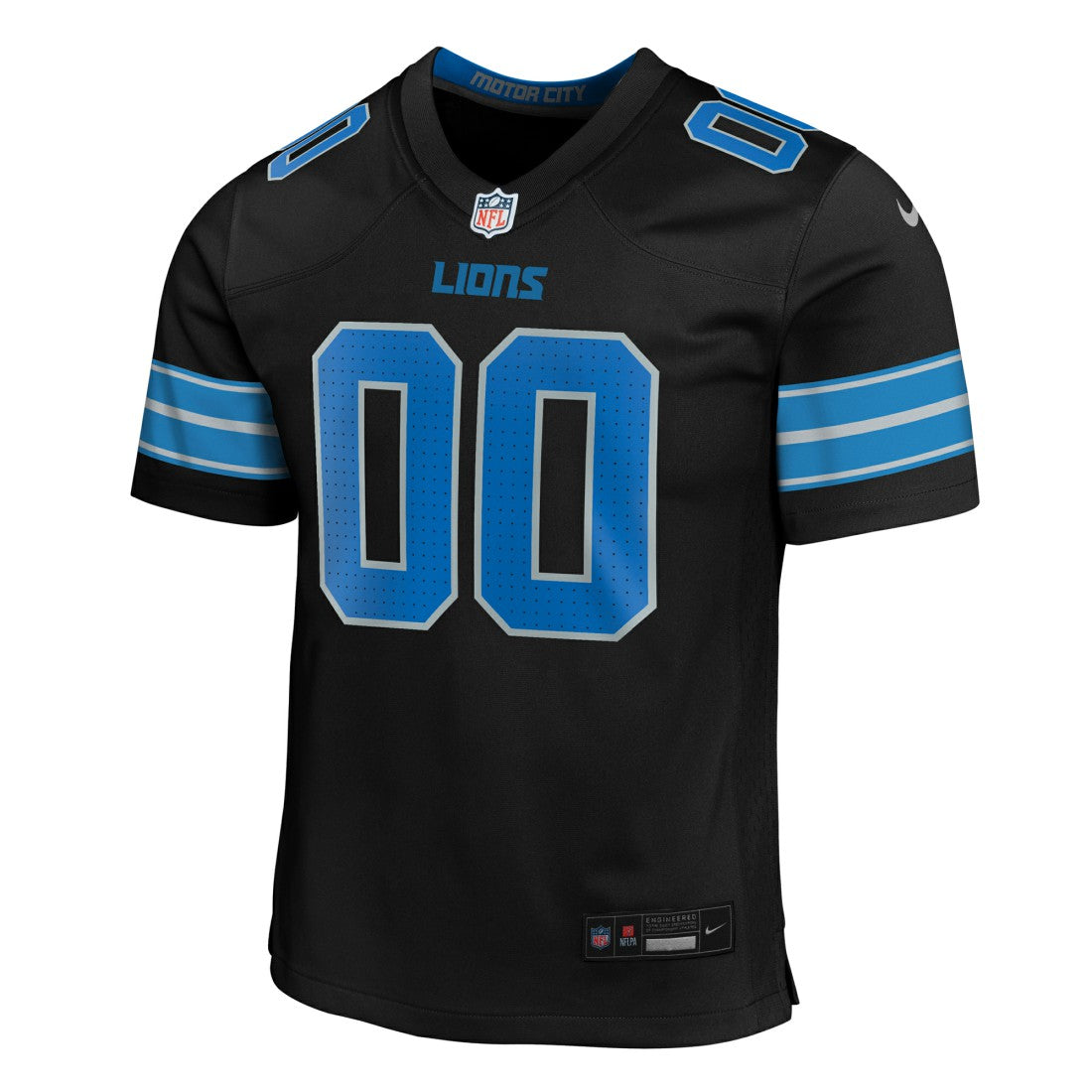Nike Detroit Lions Youth Alternate Custom Game Jersey Black