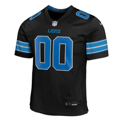 Nike Detroit Lions Youth Alternate Custom Game Jersey Black