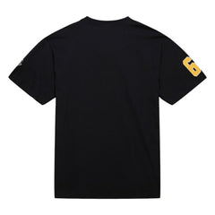 Mario Lemieux Pittsburgh Penguins Mitchell & Ness Premium Nickname Vintage Logo T-Shirt - Black - NHL 201297204