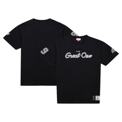 Wayne Gretzky Los Angeles Kings Mitchell & Ness Premium Nickname Vintage Logo T-Shirt - Black - NHL 201297207