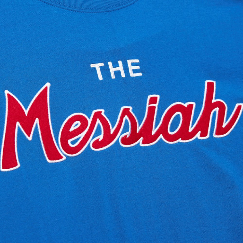 Mark Messier New York Rangers Mitchell & Ness Premium Nickname Vintage Logo T-Shirt - Blue - NHL 201297208