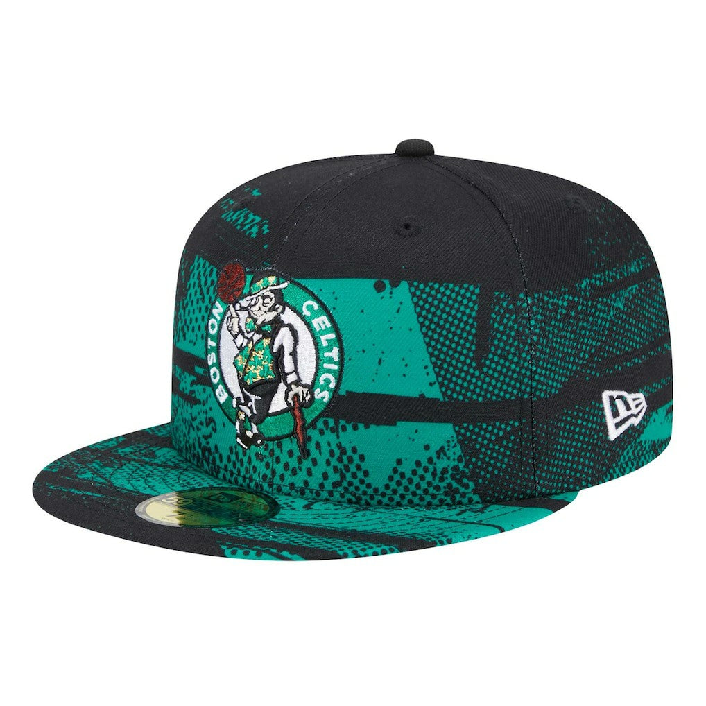Boston Celtics Tip-Off 59FIFTY Fitted Hat Black | New Era