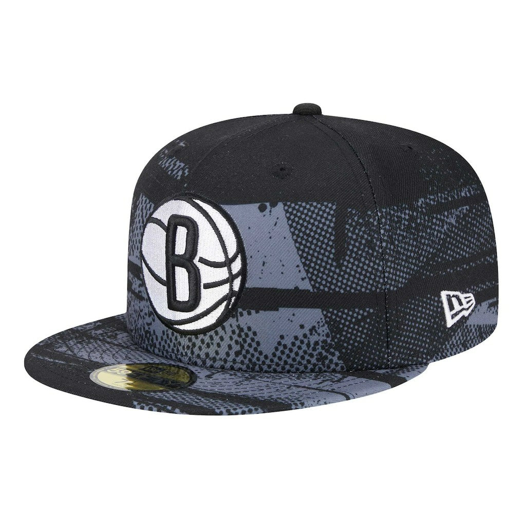 Brooklyn Nets Tip-Off 59FIFTY Fitted Hat Black | New Era discount