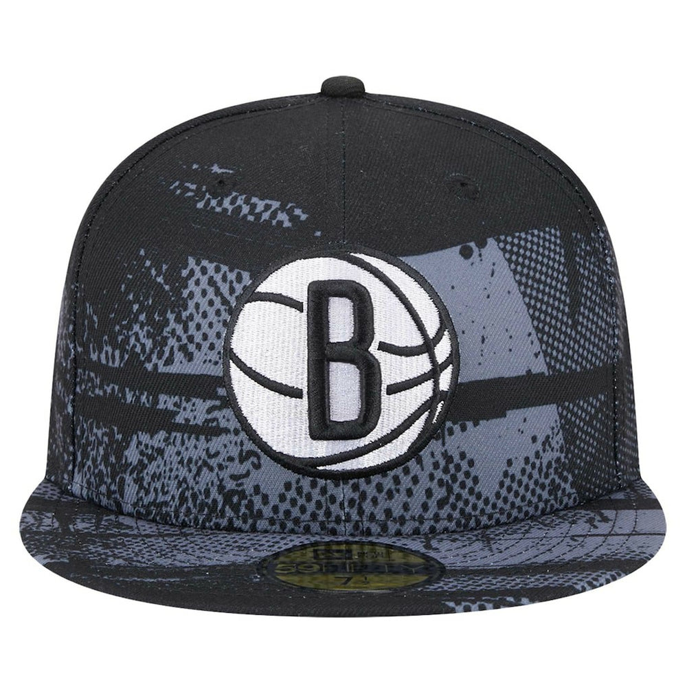 Brooklyn Nets Tip-Off 59FIFTY Fitted Hat Black | New Era discount