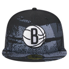 Brooklyn Nets Tip-Off 59FIFTY Fitted Hat Black | New Era discount