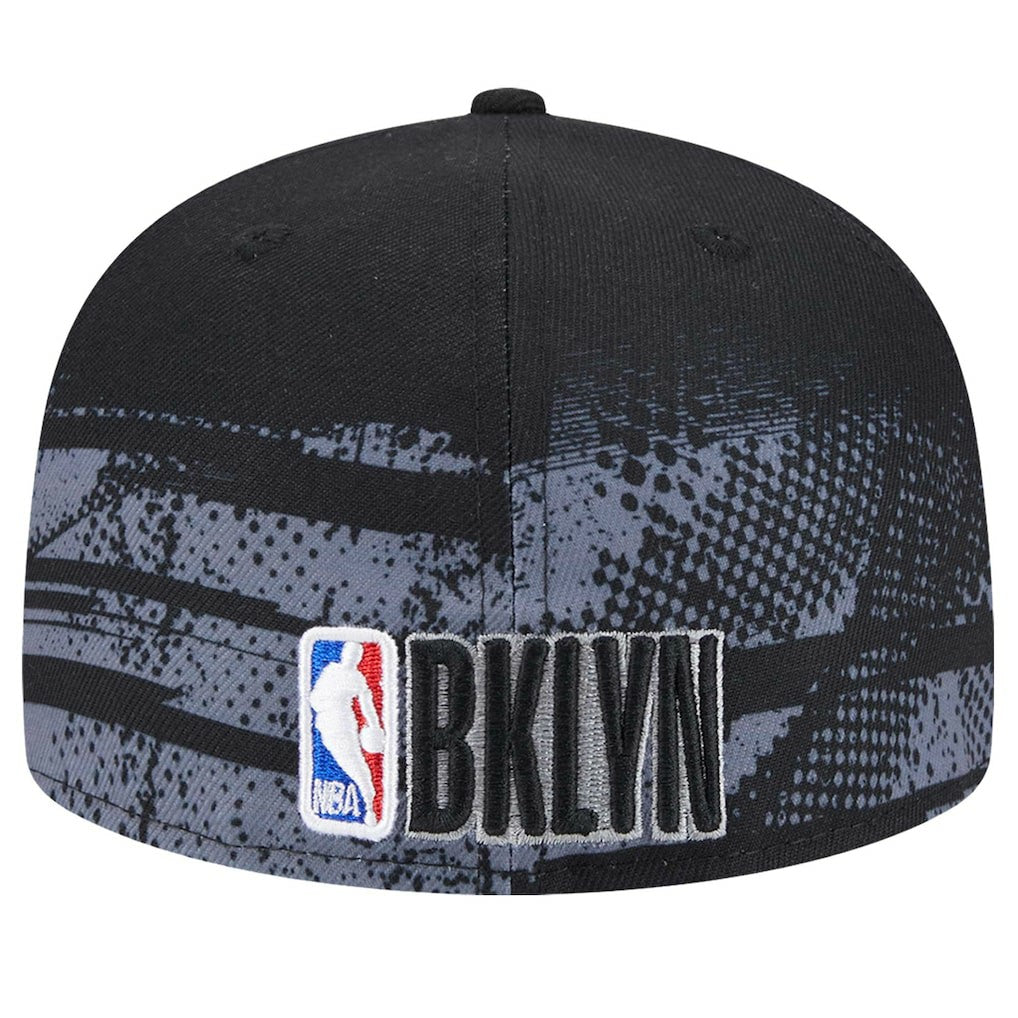 Brooklyn Nets Tip-Off 59FIFTY Fitted Hat Black | New Era discount
