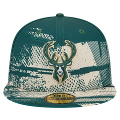 Milwaukee Bucks Tip-Off 59FIFTY Fitted Hat Hunter Green | New Era outlet
