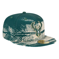 Milwaukee Bucks Tip-Off 59FIFTY Fitted Hat Hunter Green | New Era outlet