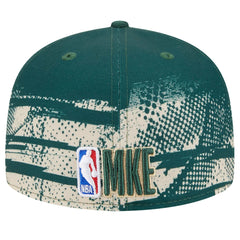 Milwaukee Bucks Tip-Off 59FIFTY Fitted Hat Hunter Green | New Era outlet