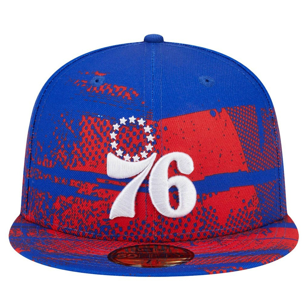Philadelphia 76ers Tip-Off 59FIFTY Fitted Hat Royal | New Era discount