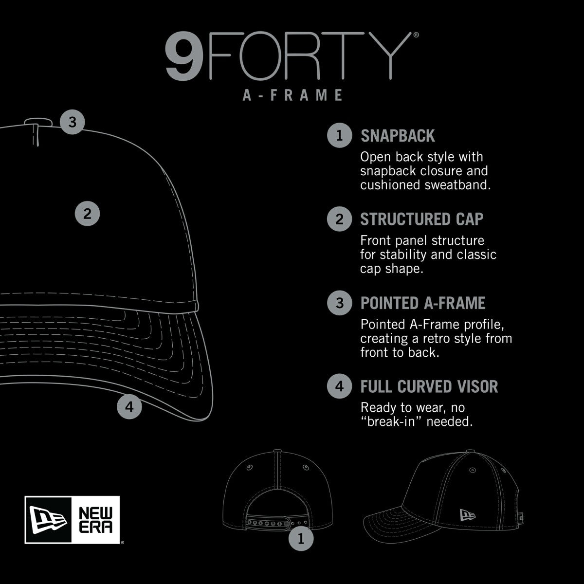 New York Knicks Tip Off A-Frame Trucker 9FORTY Adjustable Hat Blue/Orange | New Era