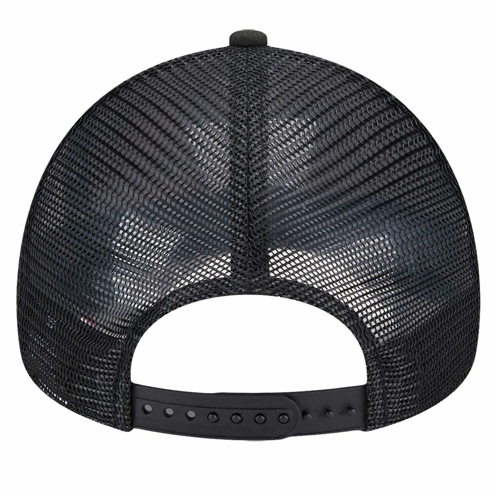 Chicago Bulls Tip Off A-Frame Trucker 9FORTY Adjustable Hat Black/Red | New Era outlet