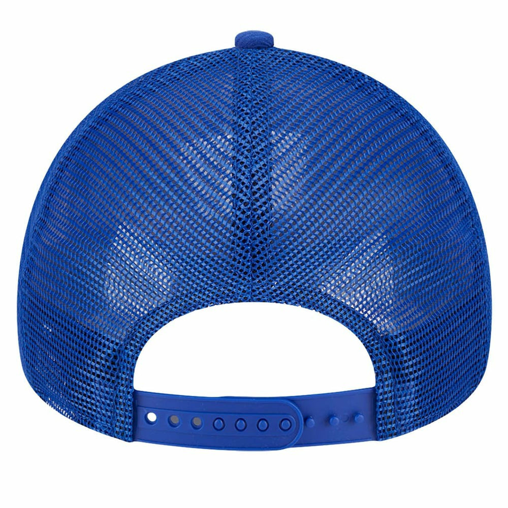 Golden State Warriors Tip Off A-Frame Trucker 9FORTY Adjustable Hat for sale Royal/Gold | New Era