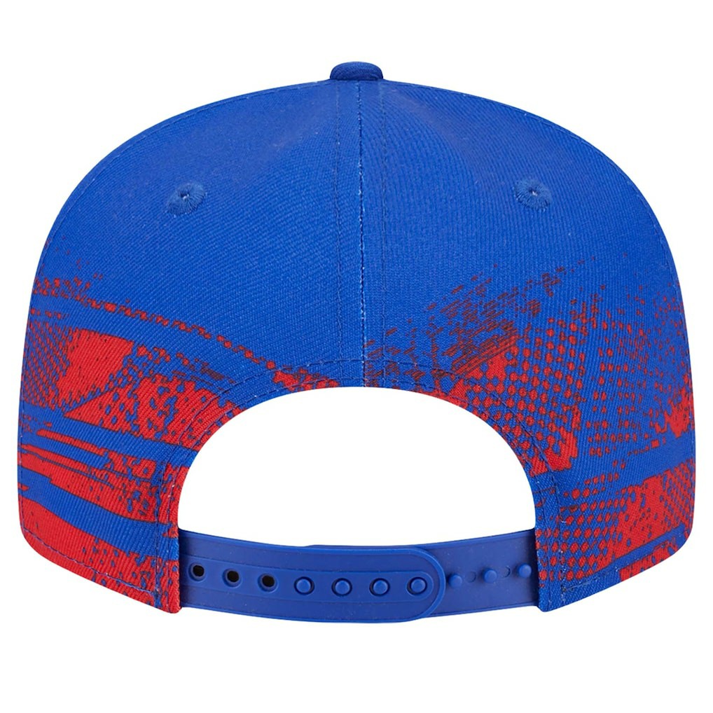 Philadelphia 76ers Tip-Off 9FIFTY Snapback Hat Royal | New Era Lifestyle