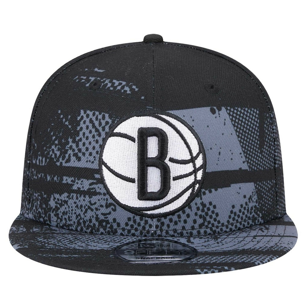 Brooklyn Nets Tip-Off 9FIFTY Snapback Hat Black | New Era Lifestyle