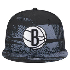 Brooklyn Nets Tip-Off 9FIFTY Snapback Hat Black | New Era Lifestyle