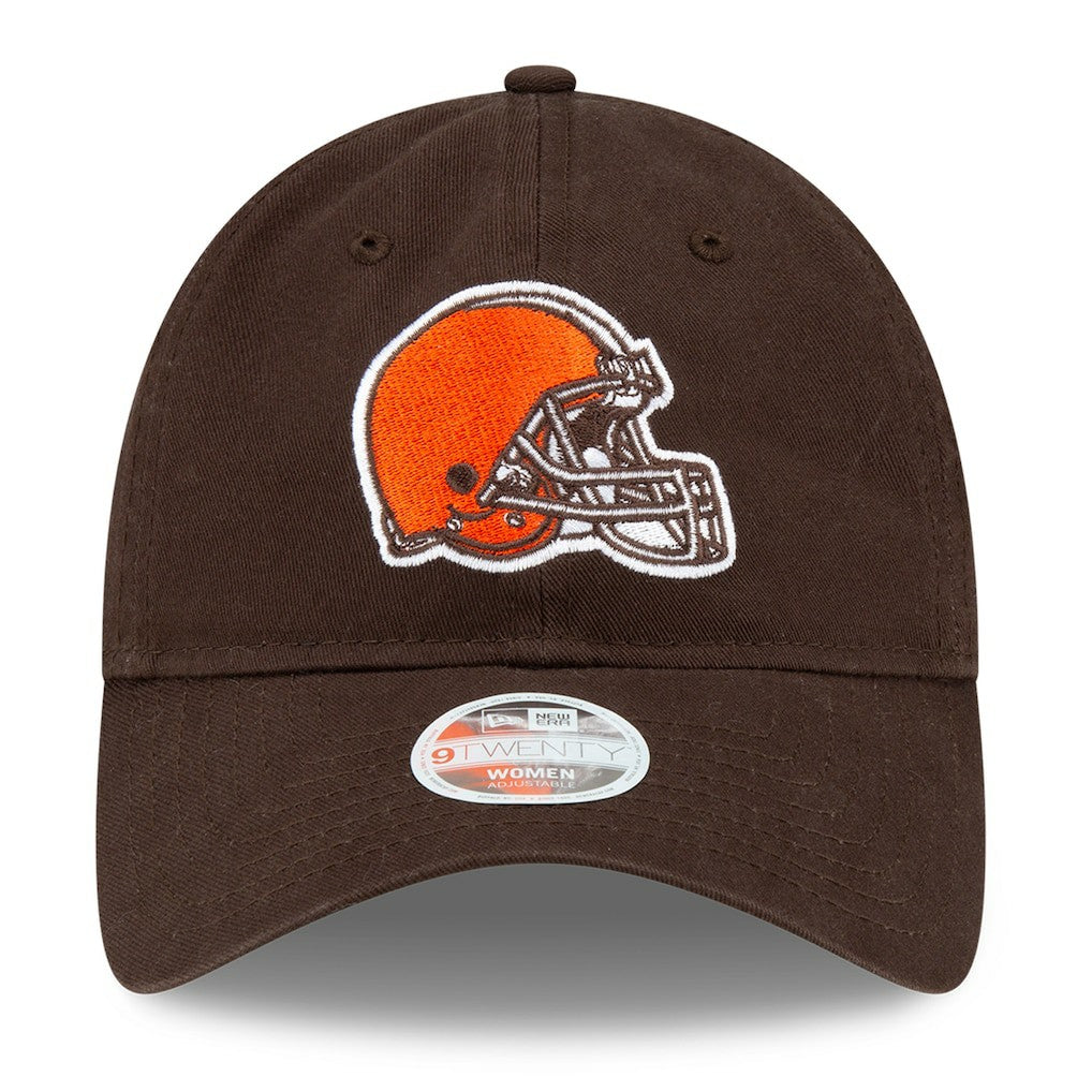 Cleveland Browns New Era Women's Core Classic 9TWENTY Adjustable Hat Brown