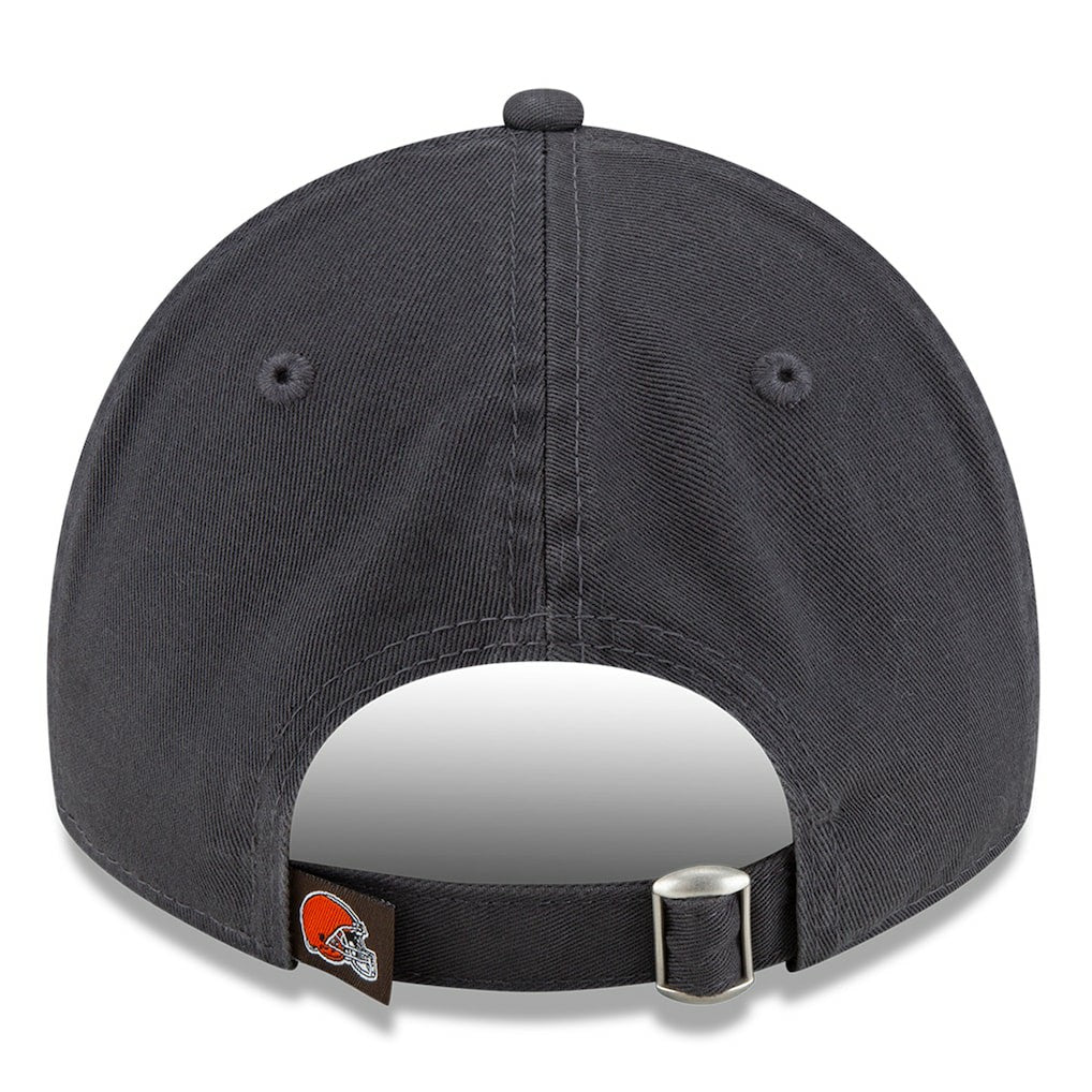 Cleveland Browns New Era Core Classic Graph 9TWENTY Adjustable Hat Graphite