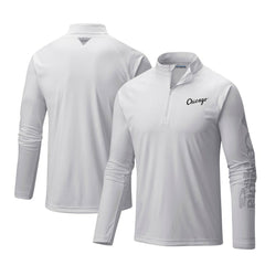 Chicago White Sox Columbia Terminal Tackle Omni-Shade Raglan Quarter-Zip Pullover Top - White - Columbia Sale