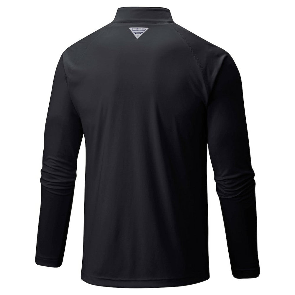 Baltimore Orioles Columbia Terminal Tackle Omni-Shade Raglan Quarter-Zip Pullover Top - Black - Columbia on Sale