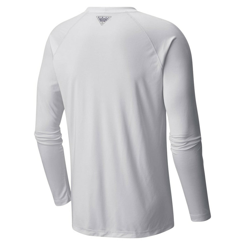 Detroit Tigers Columbia Terminal Tackle Long Sleeve T-Shirt - White - Columbia on Sale