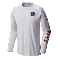 Houston Astros Columbia Terminal Tackle Long Sleeve T-Shirt - White - Columbia Lifestyle