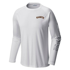 San Francisco Giants Columbia Terminal Tackle Long Sleeve T-Shirt - White - Columbia Online