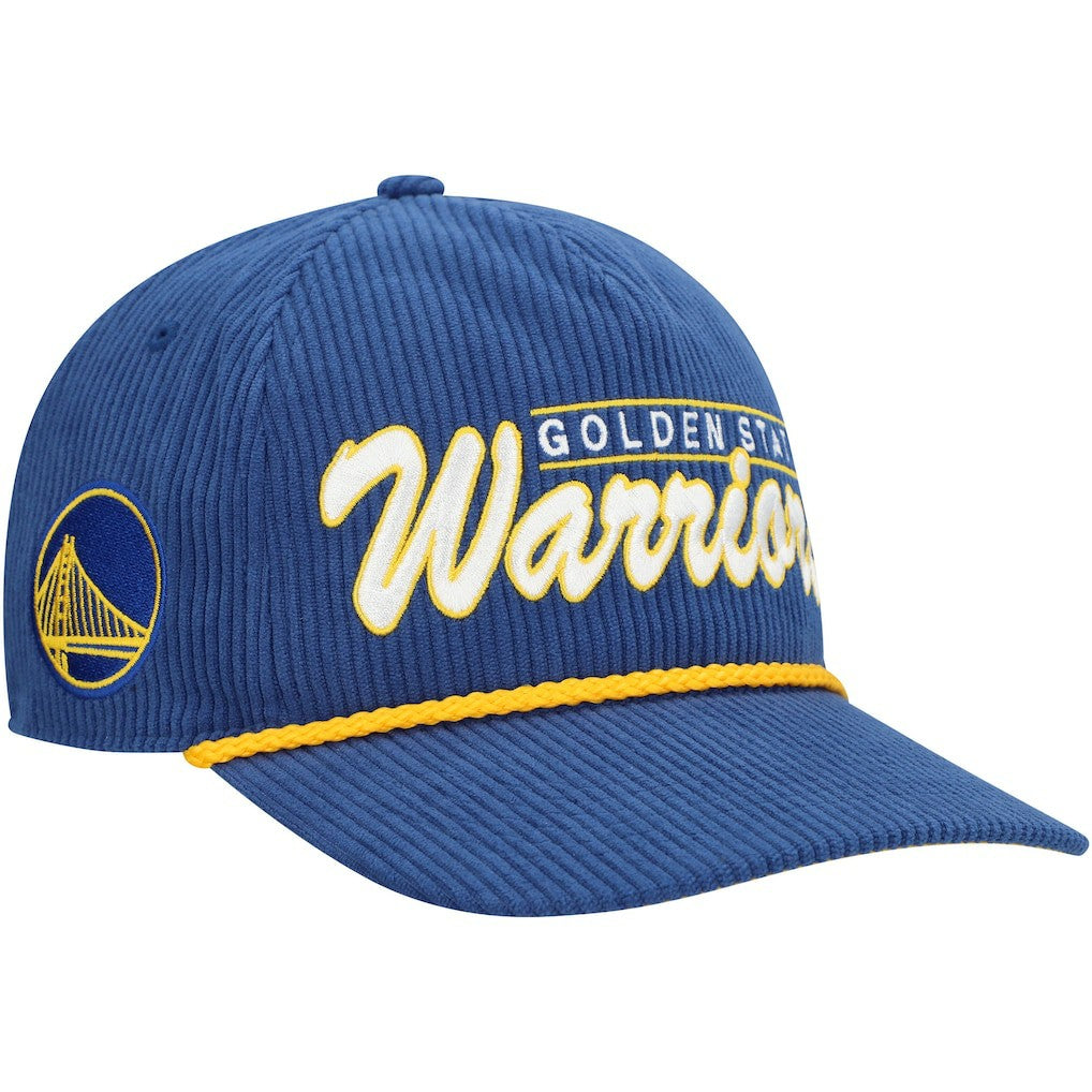 Golden State Warriors '47 Double Header Sidepatch Cord Hitch Adjustable Hat for sale Royal | 47 brand US