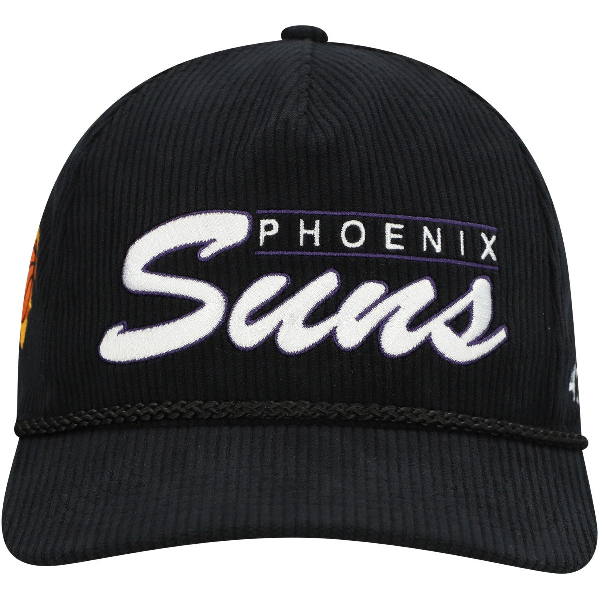 Phoenix Suns '47 Double Header Sidepatch Cord Hitch Adjustable Hat Black | 47 brand outlet