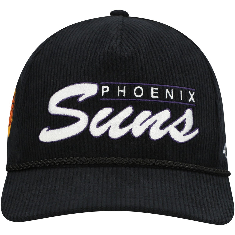 Phoenix Suns '47 Double Header Sidepatch Cord Hitch Adjustable Hat Black | 47 brand outlet
