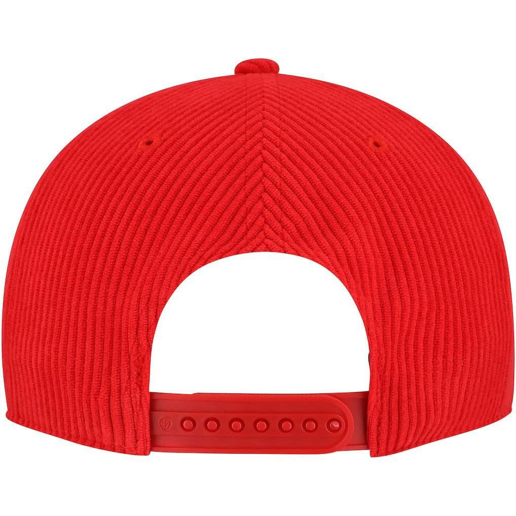 Chicago Bulls '47 Double Header Sidepatch Cord Hitch Adjustable Hat Red | 47 brand Near Me