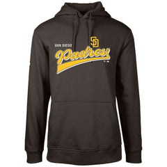 San Diego Padres Levelwear Podium Vintage Team 2.0 Pullover Hoodie - Brown - MLB on Sale