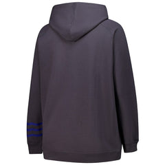 Toronto Maple Leafs Fanatics Women's Plus Size Lightweight Fleece Raglan Pullover Hoodie - Charcoal - NHL 201302754