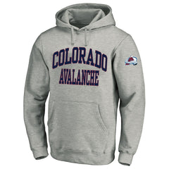 Colorado Avalanche Fanatics Big & Tall Fleece Pullover Hoodie - Heather Gray - NHL 201302796
