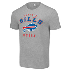 Buffalo Bills Starter Logo T-Shirt Heather Gray