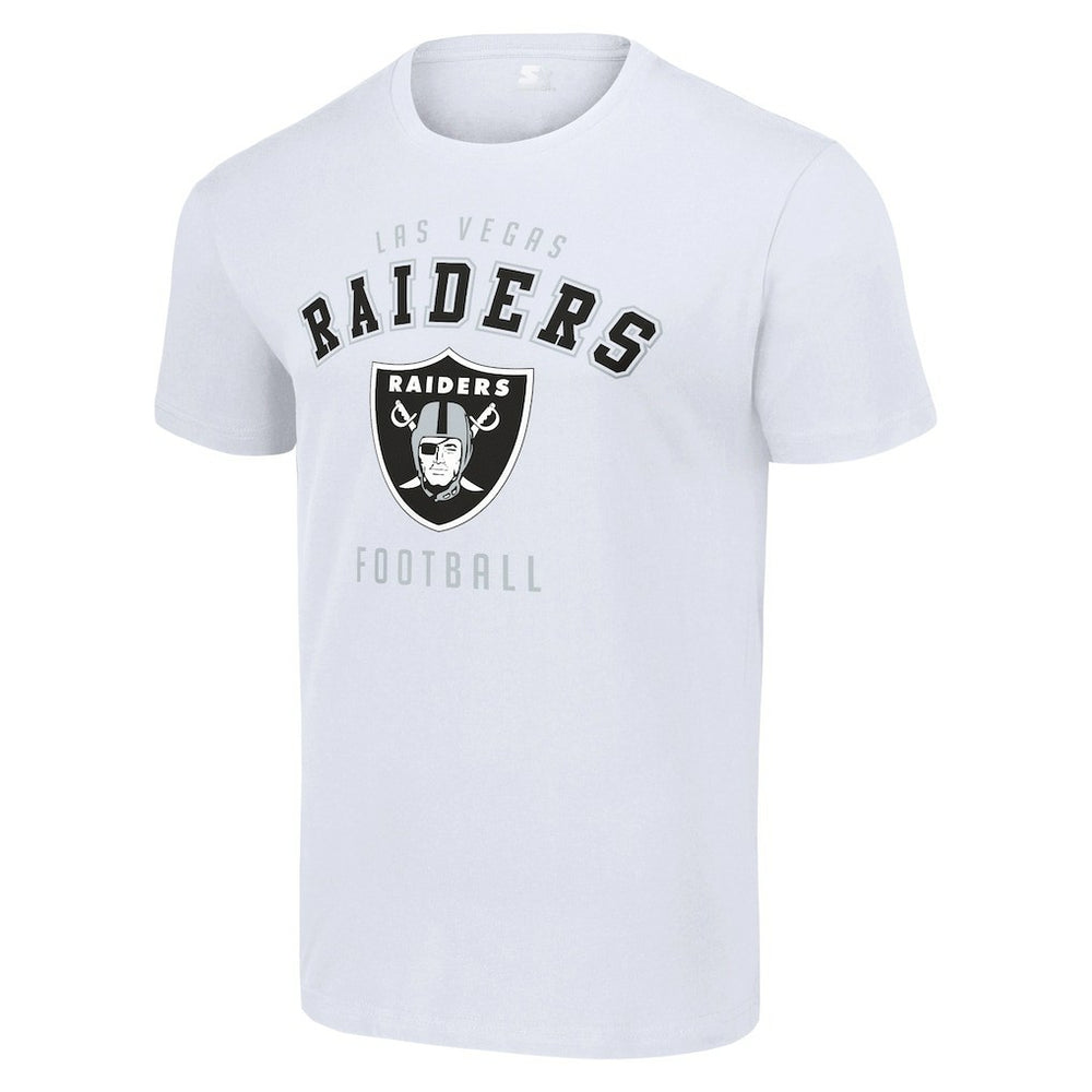 Las Vegas Raiders Starter Logo T-Shirt White