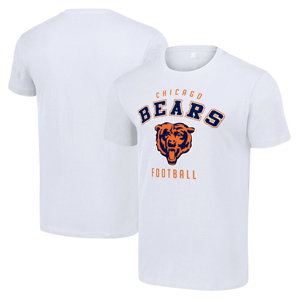 Chicago Bears Starter Logo T-Shirt White