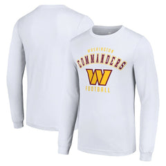 Washington Commanders Starter Long Sleeve T-Shirt White