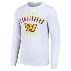 Washington Commanders Starter Long Sleeve T-Shirt White