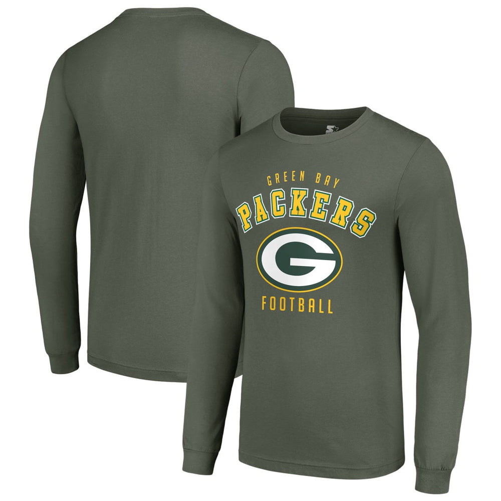 Green Bay Packers Starter Long Sleeve T-Shirt Green