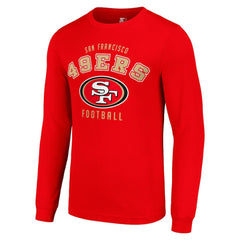 San Francisco 49ers Starter Long Sleeve T-Shirt Scarlet