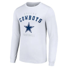 Dallas Cowboys Starter Long Sleeve T-Shirt White