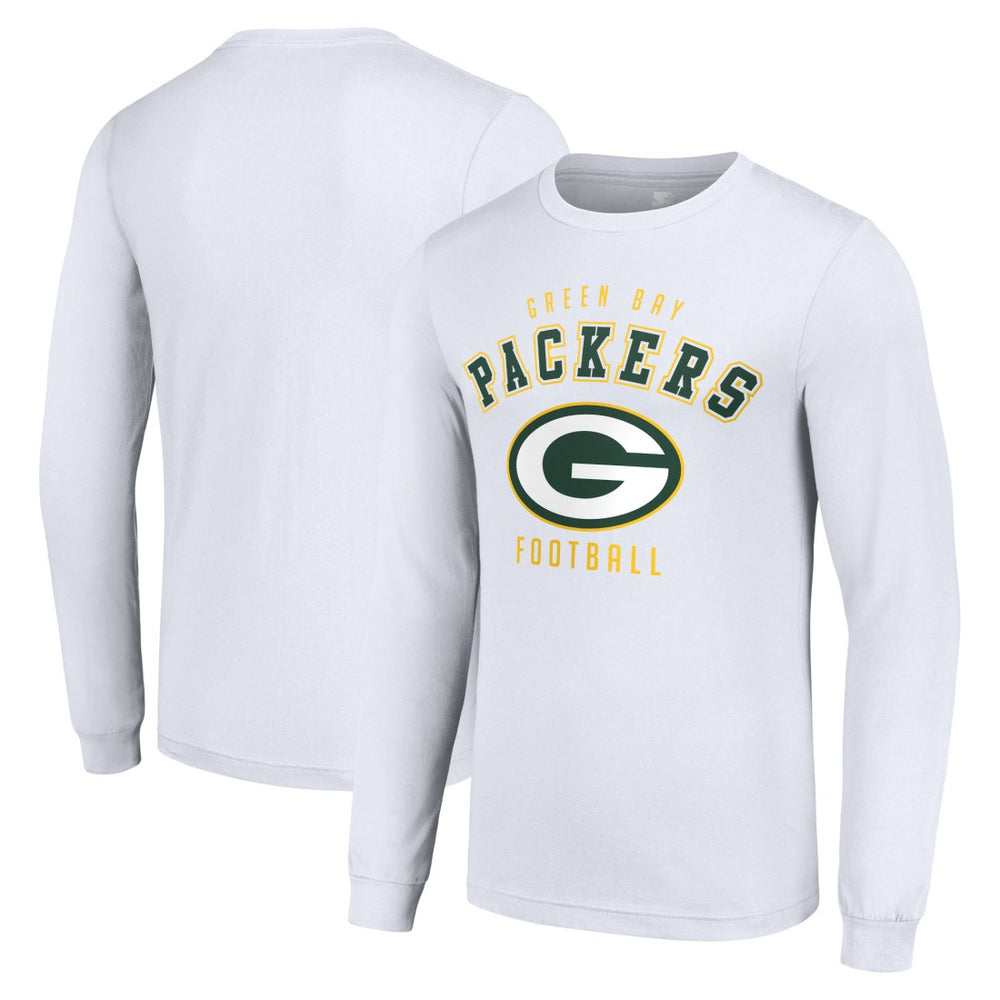 Green Bay Packers Starter Long Sleeve T-Shirt White
