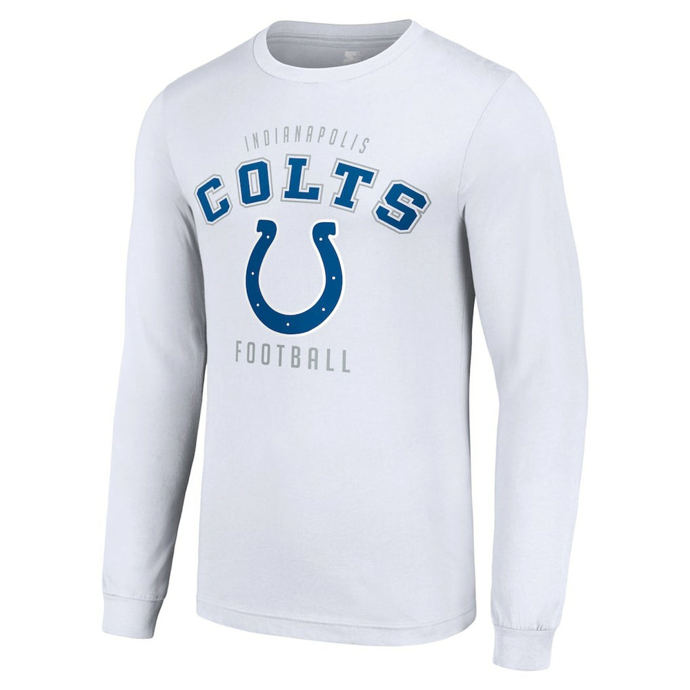Indianapolis Colts Starter Long Sleeve T-Shirt White