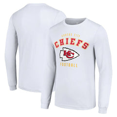 Kansas City Chiefs Starter Long Sleeve T-Shirt White